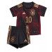 Tyskland Serge Gnabry #10 Fotballklær Bortedraktsett Barn VM 2022 Kortermet (+ korte bukser)